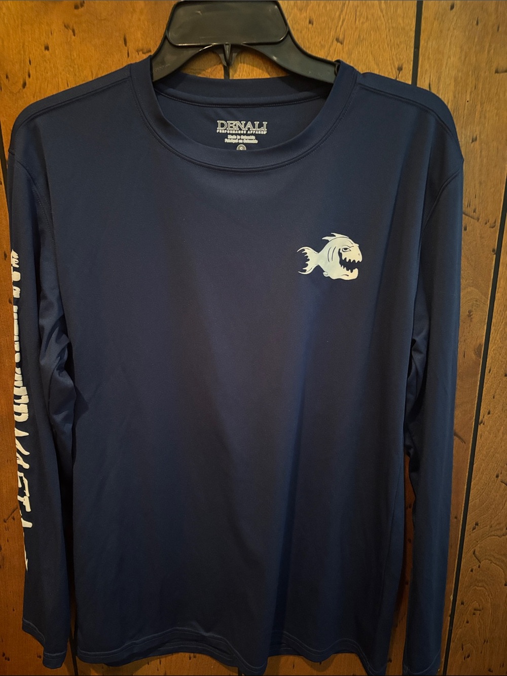 Denali Men's Navy Long-Sleeve Performance Tee